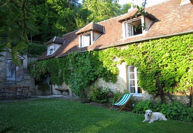  à Dampsmesnil - Le Cottage, Maison paysanne au cœur du Vexin